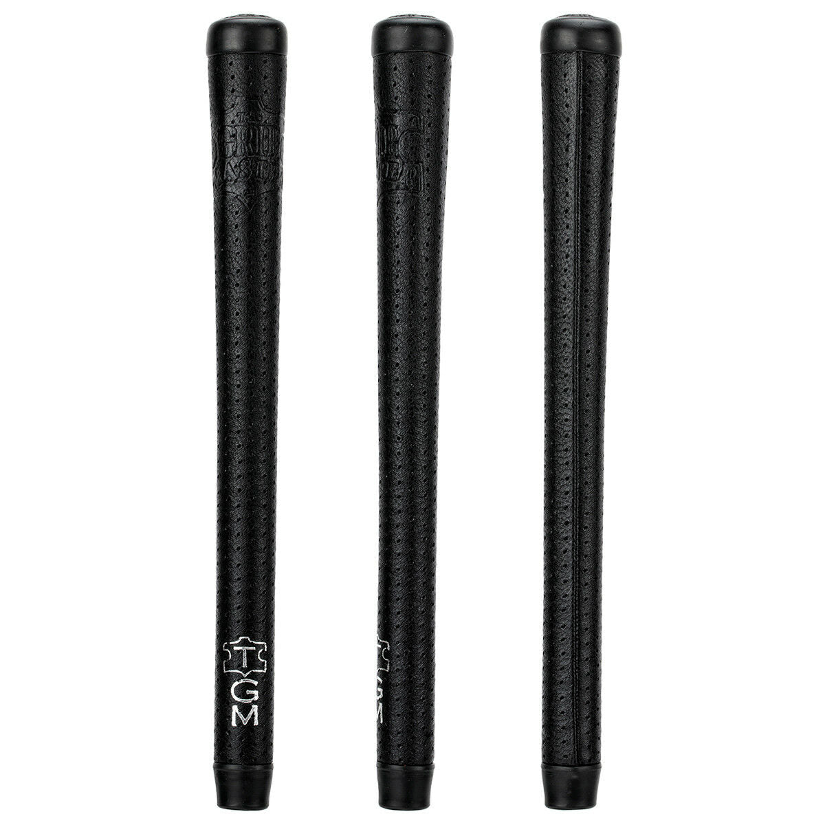 THE GRIP MASTER KIDD SEWN SWINGER GRIPS - BLACK (BLACK CAP)