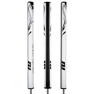 SUPERSTROKE ZENERGY FLATSO 17" PUTTER GRIPS - WHITE/BLACK