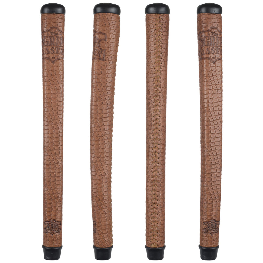 THE GRIP MASTER COLLECTORS EDITION PUTTER GRIPS - BROWN SCALE PATTERN ...