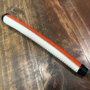 THE GRIP MASTER HYBRID TOUR OSTRICH PUTTER GRIP - RED/CREAM