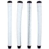 THE GRIP MASTER COWHIDE LACED PUTTER GRIP - COLLECTOR EDITION WHITE STRIPES