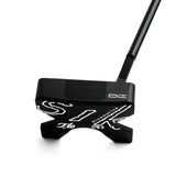 Sik FLO Putter Matte Black - RH Assembled (Line Back Flange)