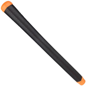 THE GRIP MASTER COWHIDE SWINGER GRIP - BLACKBERRY (ORANGE CAP)