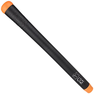 THE GRIP MASTER COWHIDE SWINGER GRIP - BLACKBERRY (ORANGE CAP)