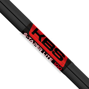KBS $-TAPER LITE (PARALLEL) BLACK PVD SHAFTS (.370)