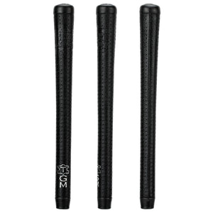 THE GRIP MASTER KIDD SEWN SWINGER GRIPS - BLACK (BLACK CAP)