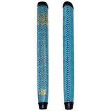 THE GRIP MASTER XOTICS MASKED WATER SNAKE BLUE LACED PUTTER GRIPS