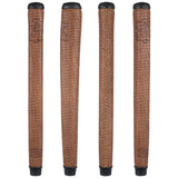 THE GRIP MASTER COLLECTORS EDITION PUTTER GRIPS - BROWN SCALE PATTERN