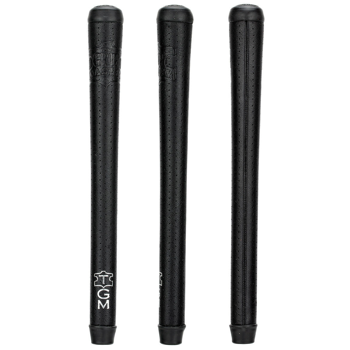 THE GRIP MASTER KIDD SEWN SWINGER GRIPS - BLACK (BLACK CAP)