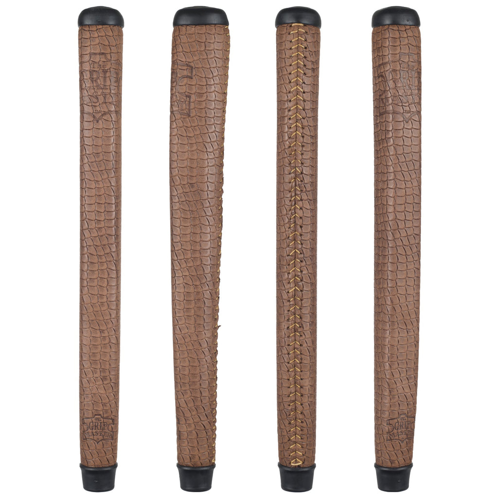 THE GRIP MASTER COLLECTORS EDITION PUTTER GRIPS - LIGHT BROWN SCALE PA ...